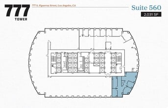 777 S Figueroa St, Los Angeles, CA à louer Plan d’étage– Image 1 sur 1