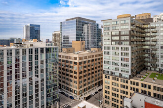 600 W Jackson Blvd, Chicago, IL - VUE AÉRIENNE  vue de carte
