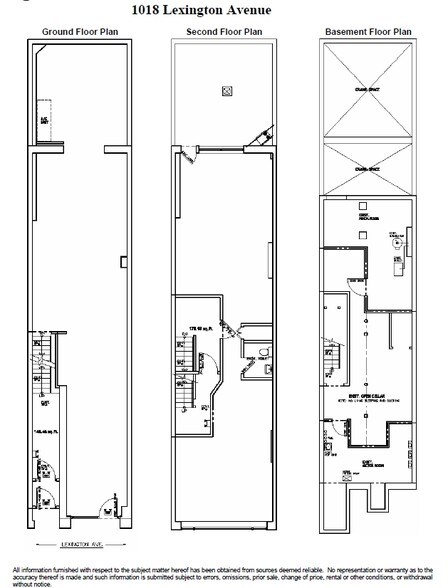 1018 Lexington Ave, New York, NY à vendre - Plan d’étage – Image 3 sur 12