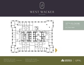 35 W Wacker Dr, Chicago, IL à louer Plan d’étage– Image 1 sur 1