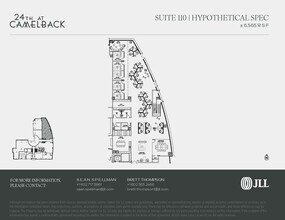 2375 E Camelback Rd, Phoenix, AZ à louer Plan d’étage– Image 2 sur 2