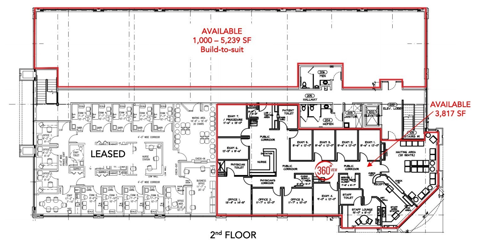 5650 N Green Bay Ave, Glendale, WI à louer Plan d’étage– Image 1 sur 1