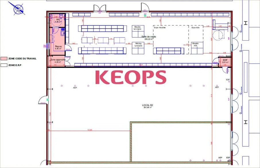 Local commercial dans Revel à louer - Plan d’étage – Image 2 sur 5