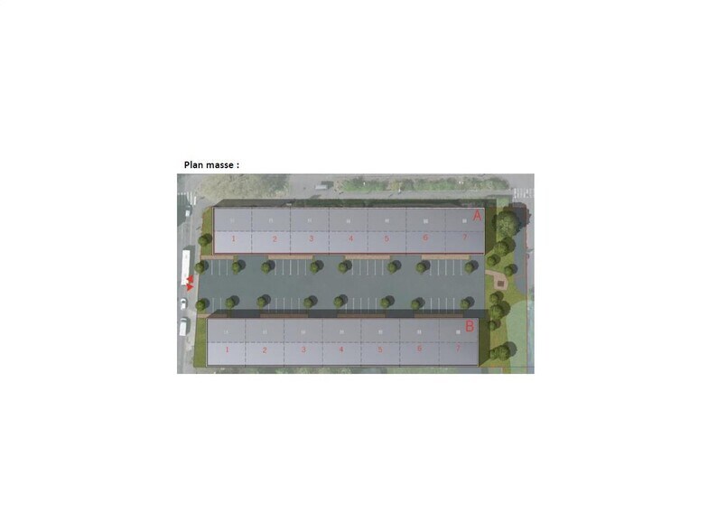 Local d'activités dans Stains à vendre - Plan de site – Image 3 sur 3