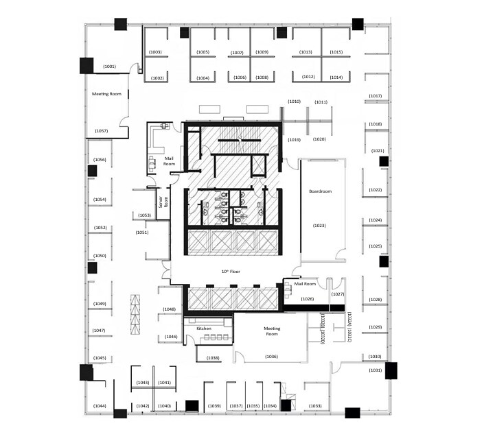 144 4th Ave SW, Calgary, AB à louer Plan d’étage– Image 1 sur 1
