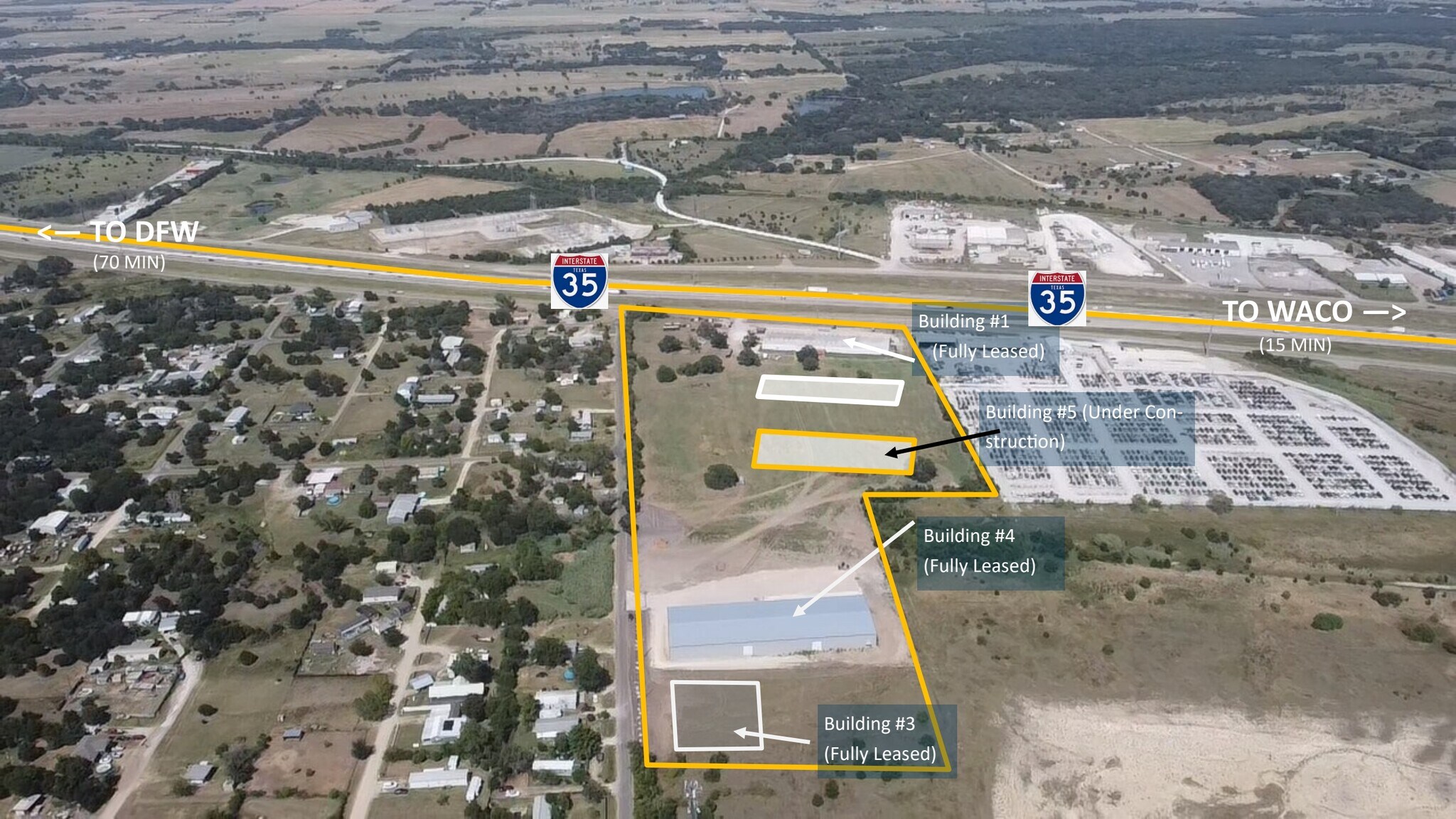 14597 N IH 35, Elm Mott, TX à louer Plan de site– Image 1 sur 6