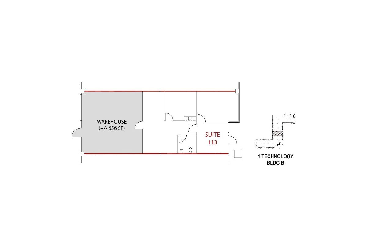 1 Technology Dr, Irvine, CA à louer Plan d’étage– Image 1 sur 1