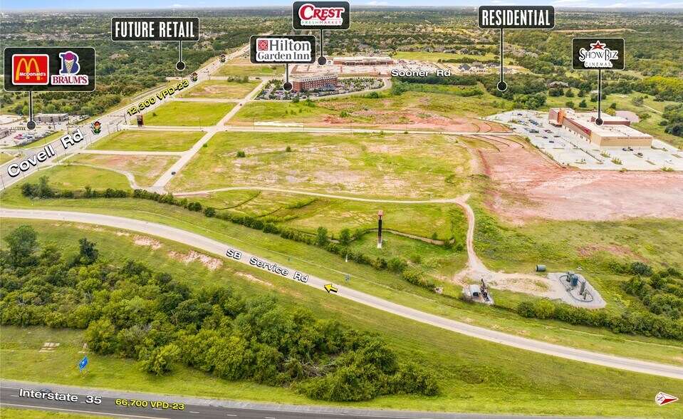 NWC of I-35 & Covell Rd, Edmond, OK 73034, Edmond, OK à louer - Photo de l’immeuble – Image 1 sur 1