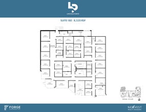 14500 Trinity Blvd, Fort Worth, TX à louer Plan d’étage– Image 2 sur 6