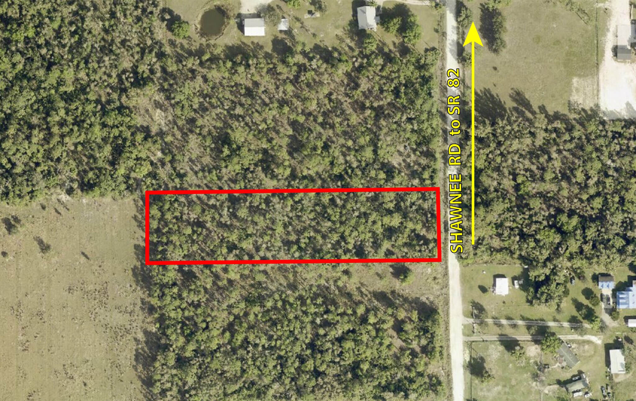12600 Shawnee Rd, Fort Myers, FL à vendre Aérien– Image 1 sur 2