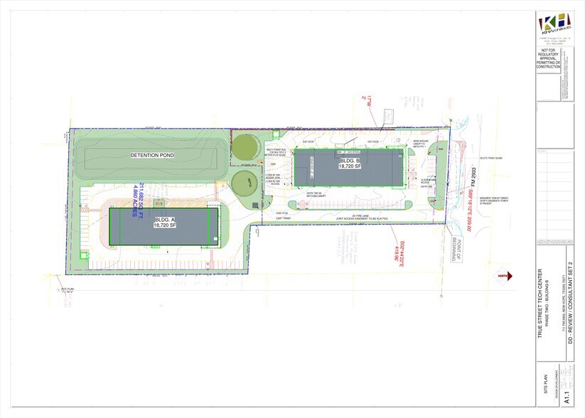 711 FM 2933, McKinney, TX à louer - Plan de site – Image 3 sur 6