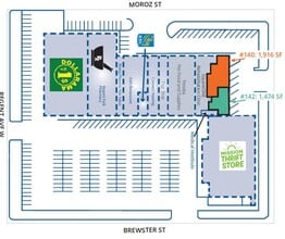 701 W Regent Ave, Winnipeg, MB à louer Plan de site– Image 2 sur 2