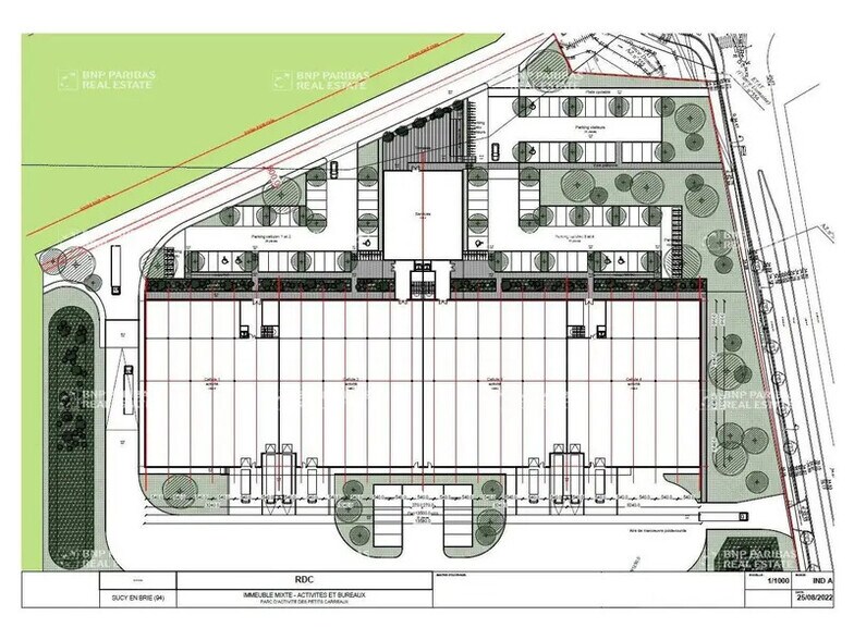 Local d’activités dans Sucy-en-Brie à louer - Plan d’étage – Image 2 sur 2