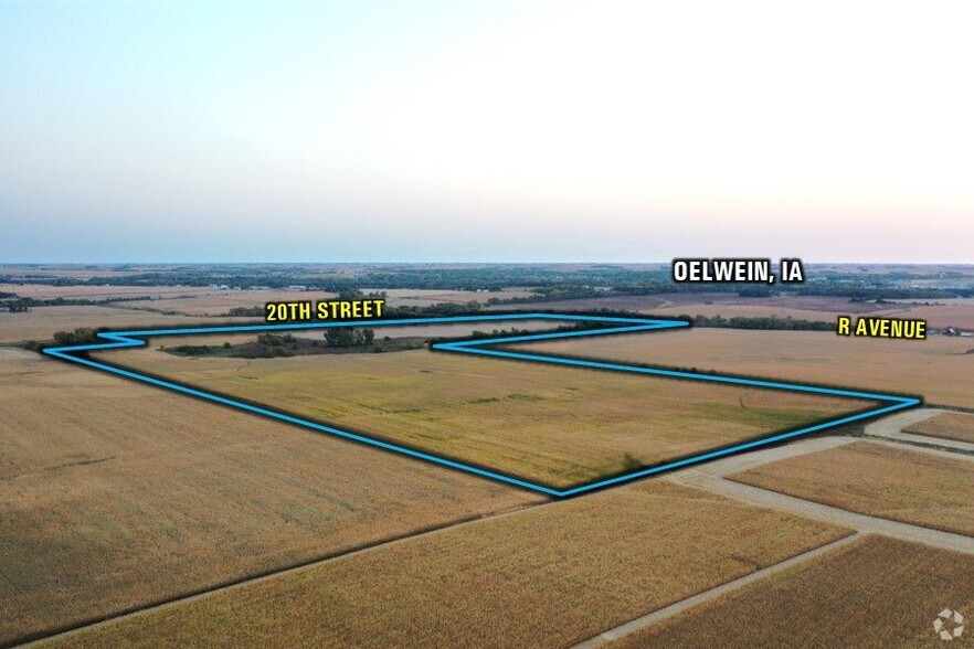 18707 20th St, Oelwein, IA à vendre - Aérien – Image 2 sur 2