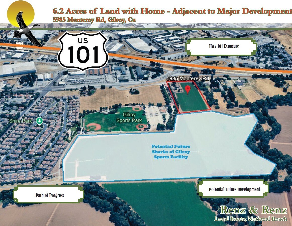 5985 Monterey Frontage Rd, Gilroy, CA à vendre Photo principale– Image 1 sur 16