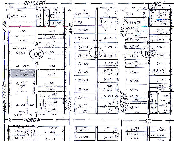 723-725 N Central Ave, Chicago, IL à louer - Plan cadastral – Image 2 sur 11