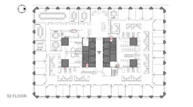 10020 100th St NW, Edmonton, AB à louer Plan d’étage– Image 1 sur 1