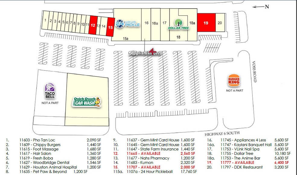 11603-11797 Highway 6, Sugar Land, TX à louer - Photo de l’immeuble – Image 2 sur 4