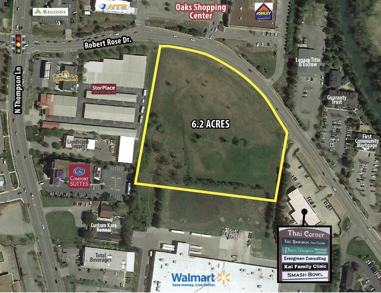 325 Robert Rose Dr, Murfreesboro, TN à vendre - Aérien – Image 2 sur 2