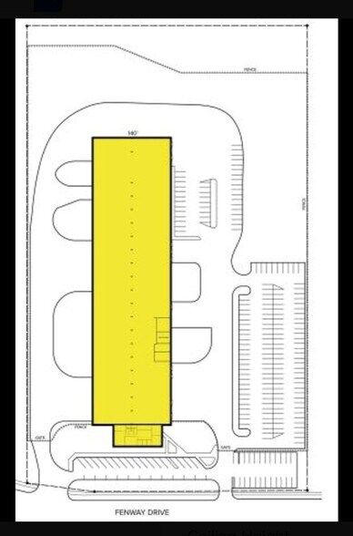 340 N Fenway Dr, Fenton, MI à louer - Plan de site – Image 3 sur 4