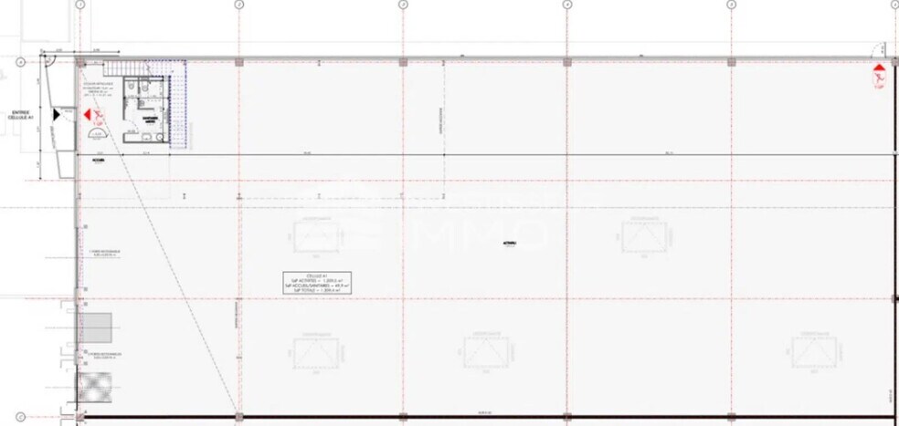 Local d’activités dans Villeparisis à louer - Plan d’étage – Image 3 sur 4