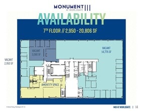 12930 Worldgate Dr, Herndon, VA à louer Plan d’étage– Image 1 sur 1