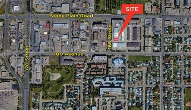 10059-10085 166th St, Edmonton, AB - Vue aérienne vue de carte
