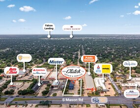 1140 S Mason Rd, Katy, TX - VUE AÉRIENNE  vue de carte - Image1