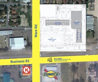 Plus de détails pour 200 N Ware Rd, McAllen, TX - Terrain à louer