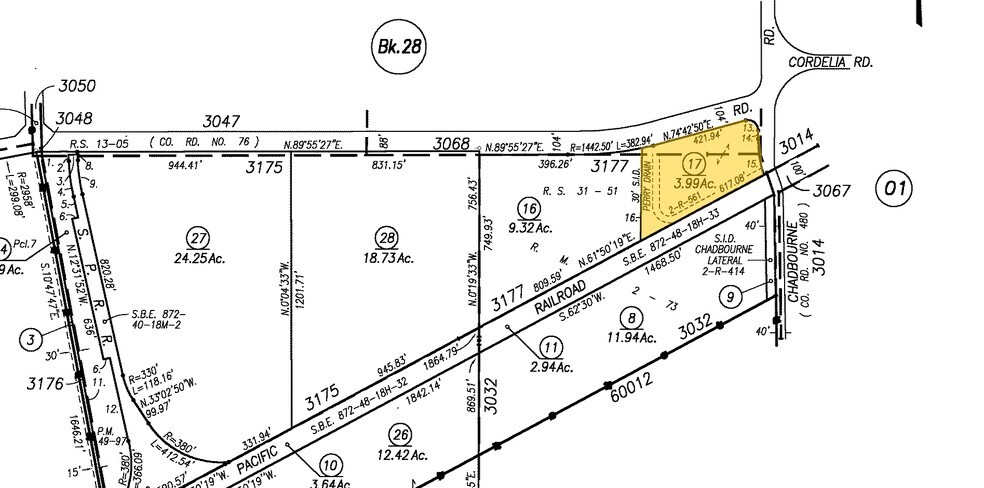 2825 Cordelia Rd, Fairfield, CA à louer - Plan cadastral – Image 2 sur 8