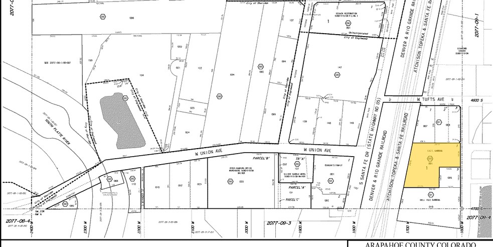 4695 S Windermere St, Englewood, CO à louer - Plan cadastral – Image 2 sur 8