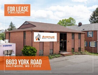 Plus de détails pour 6607 York Rd, Baltimore, MD - Bureau à louer