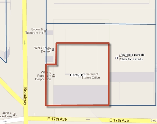 1700 Broadway, Denver, CO à louer - Plan cadastral – Image 2 sur 31