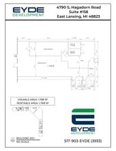 4790 S Hagadorn Rd, East Lansing, MI à louer Plan de site– Image 1 sur 1