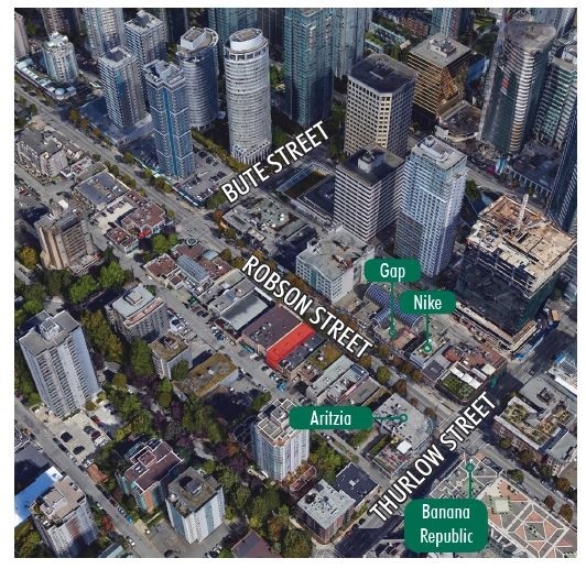 1144 Robson St, Vancouver, BC à louer - Photo de l’immeuble – Image 3 sur 4