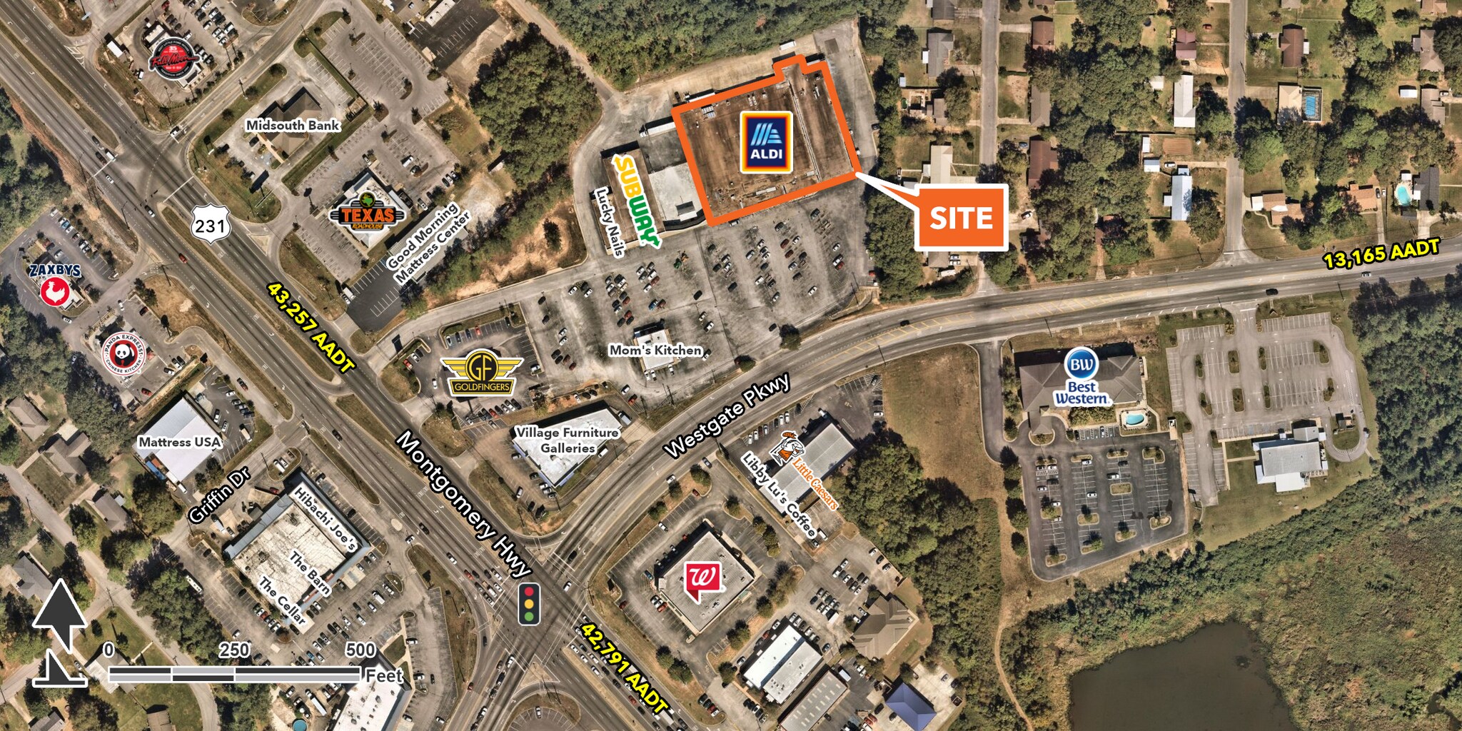 1555-1571 Westgate Pky, Dothan, AL à louer Photo de l’immeuble– Image 1 sur 2