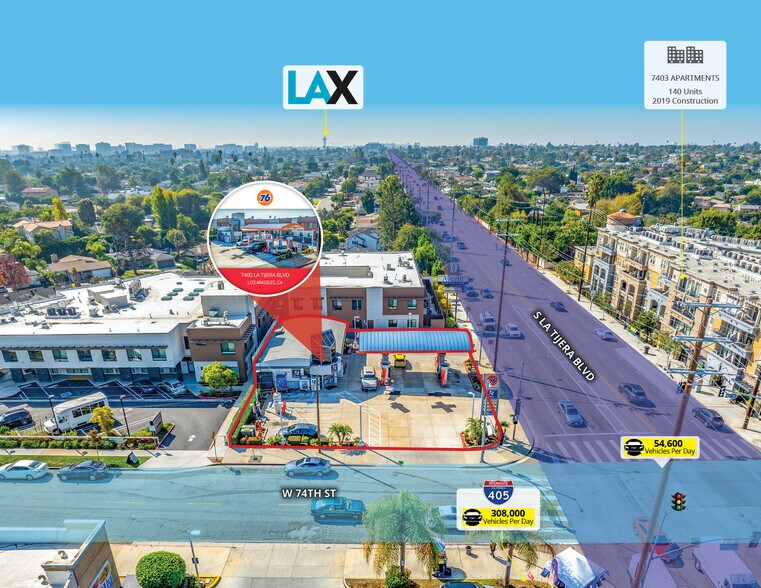 7400 La Tijera Blvd, Los Angeles, CA à vendre - Photo de l’immeuble – Image 3 sur 7