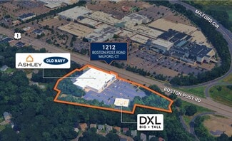 Plus de détails pour 1212 Boston Post Rd, Milford, CT - Local commercial à vendre