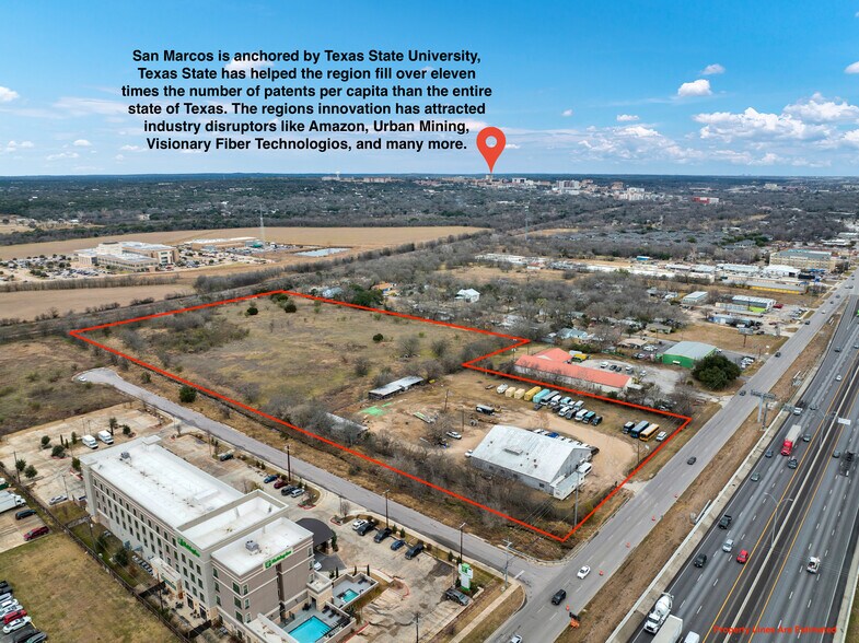 1900 S IH-35, San Marcos, TX à vendre - Aérien – Image 2 sur 10