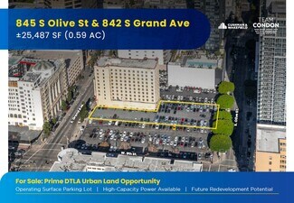 Plus de détails pour Olive & Grand – Terrain à vendre, Los Angeles, CA