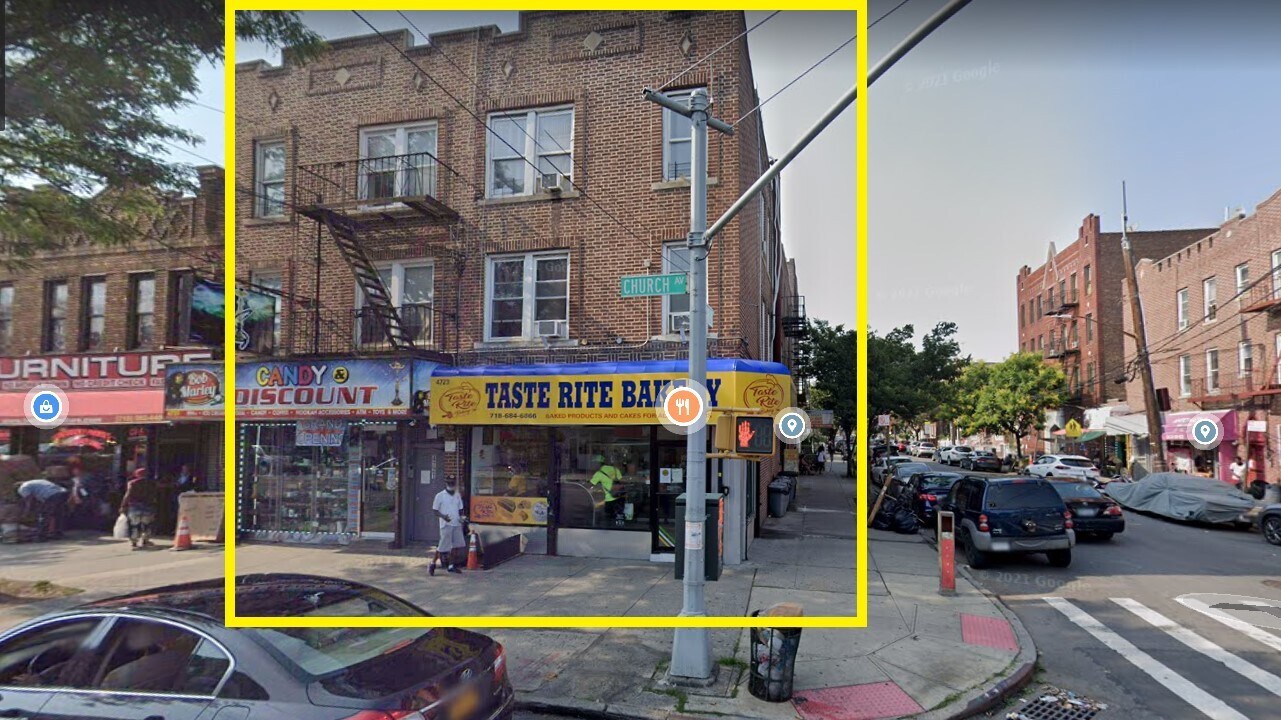 4721-4723 Church Ave, Brooklyn, NY à vendre Photo de l’immeuble– Image 1 sur 4