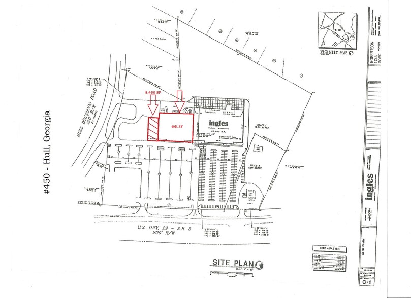 9161 Hwy 29 S, Hull, GA à louer - Plan de site – Image 3 sur 5