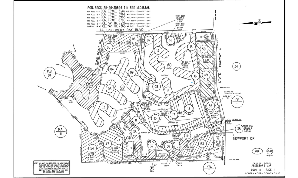 0 Discovery Bay Blvd, Discovery Bay, CA à vendre - Plan cadastral – Image 2 sur 7