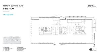 12100 W Olympic Blvd, Los Angeles, CA à louer Plan de site– Image 1 sur 1