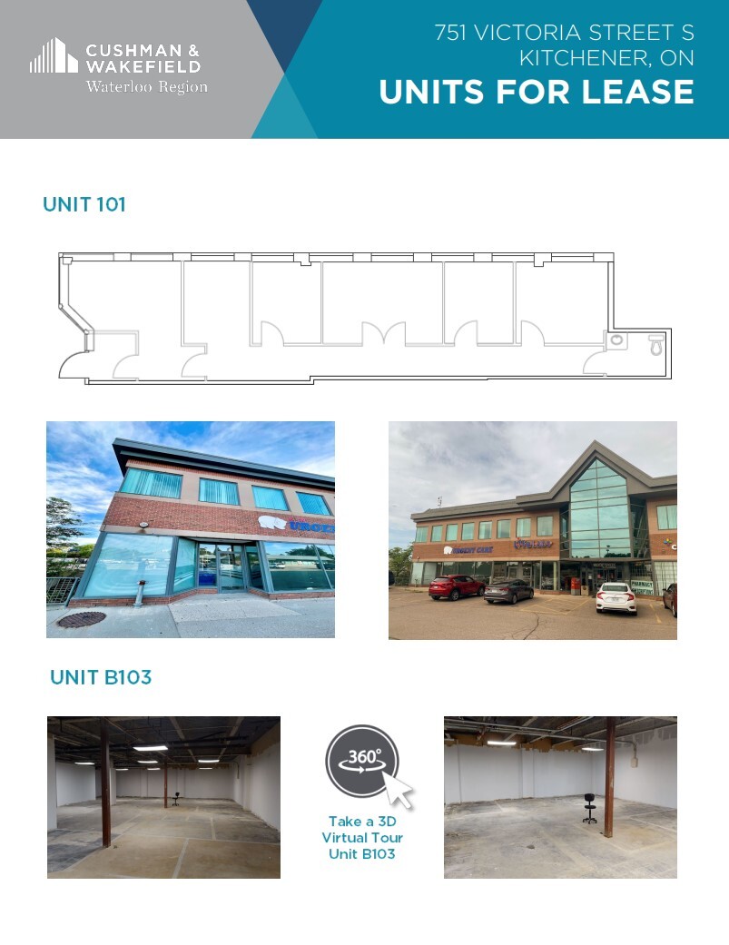 751 Victoria St S, Kitchener, ON à louer Plan d’étage– Image 1 sur 1