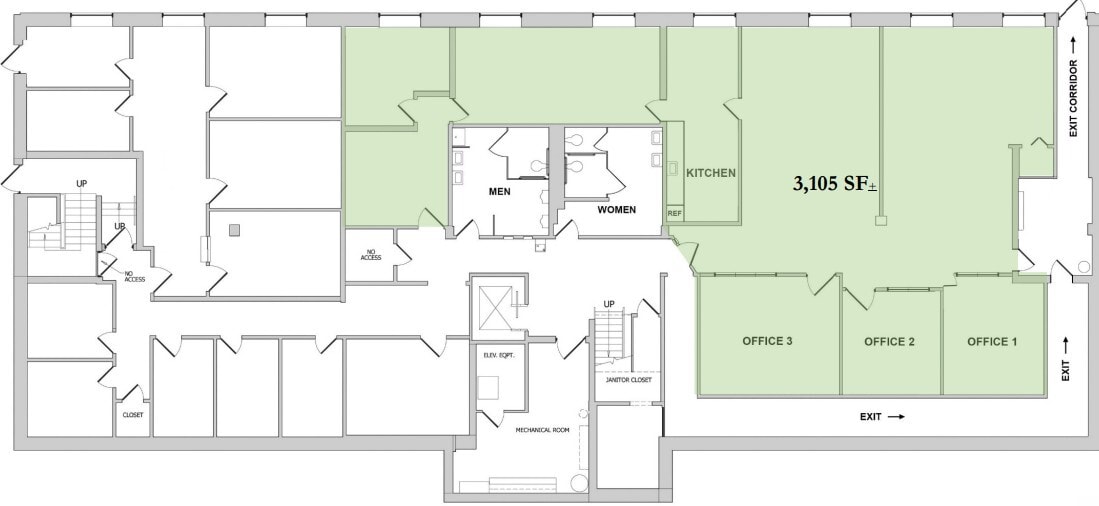 4150 Washington Rd, McMurray, PA à louer Plan d’étage– Image 1 sur 1