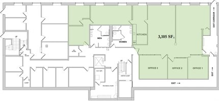 4150 Washington Rd, McMurray, PA à louer Plan d’étage– Image 1 sur 1