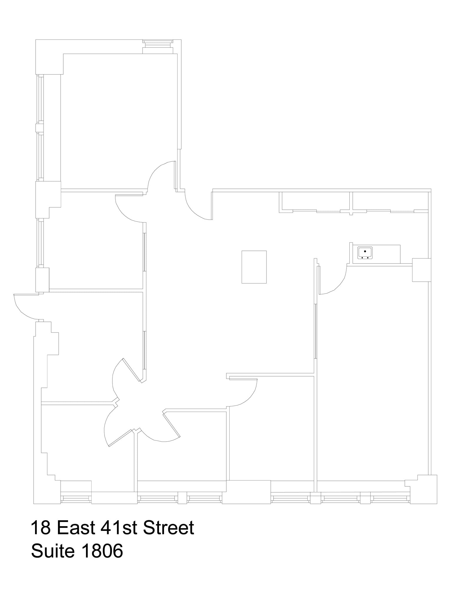 18 E 41st St, New York, NY à louer Plan de site– Image 1 sur 1