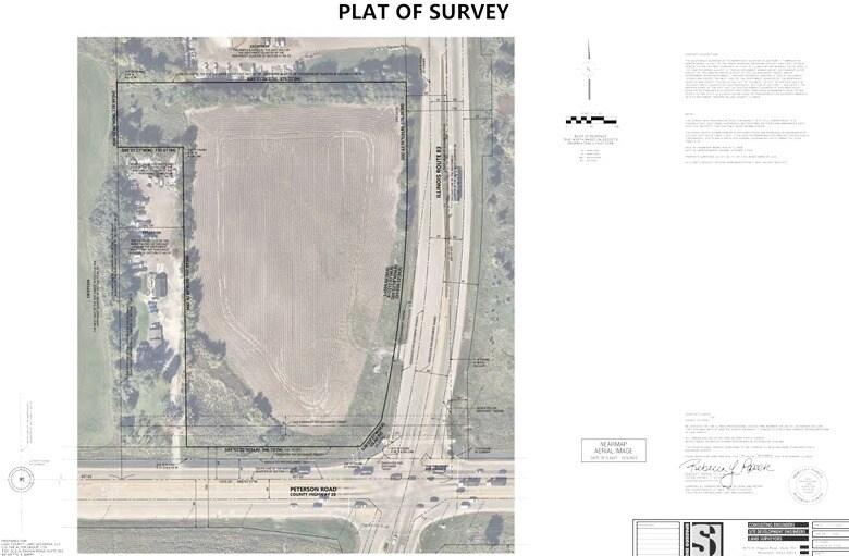 Peterson Road, Grayslake, IL à vendre - Plan cadastral – Image 2 sur 2