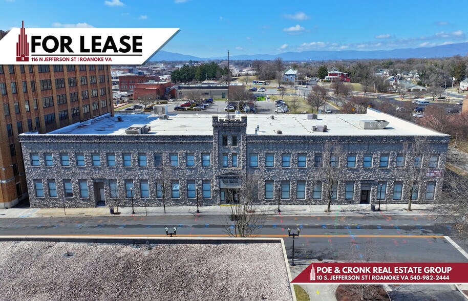 116 N Jefferson St, Roanoke, VA à louer - Photo principale – Image 1 sur 20